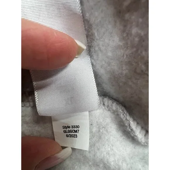 Aeropostale Women Hoodie Gray Long Sleeves Size XL - Picture 9 of 11